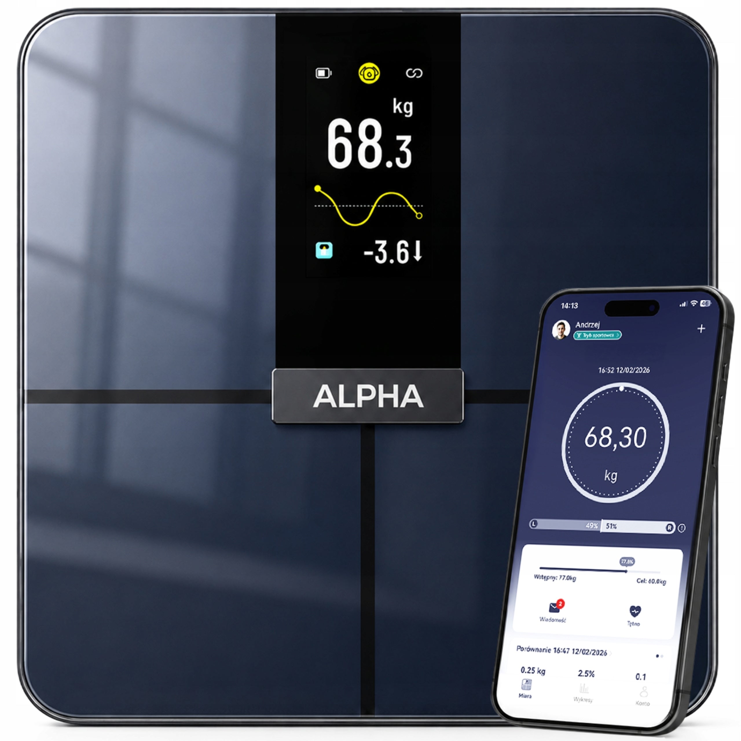 Electronic Bathroom Scale Alpha - Application in Polish Analytical BMI
