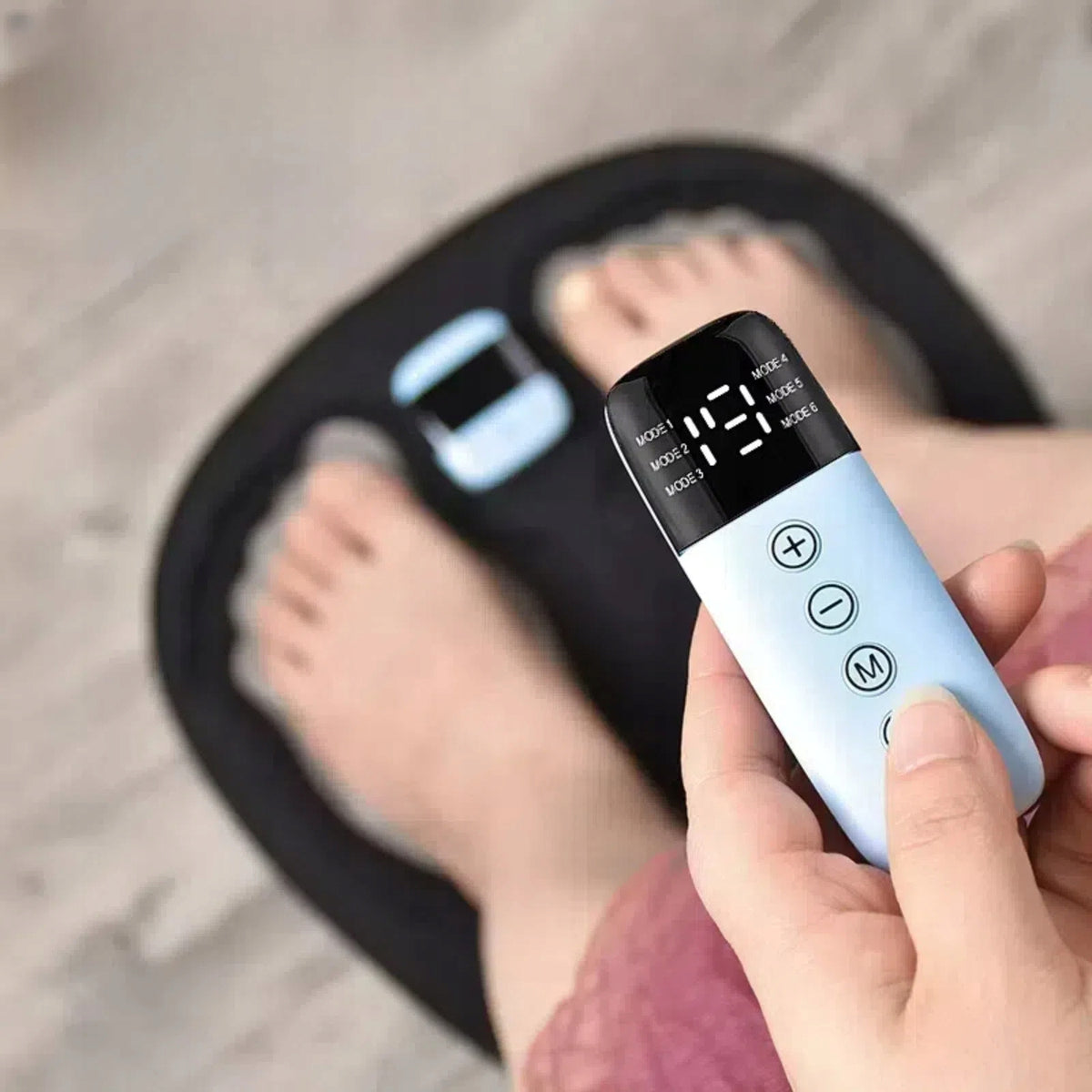 Electronic Muscle Stimulator, Foot Massager for Neuropathy Manufacturer code EEE-BC-022