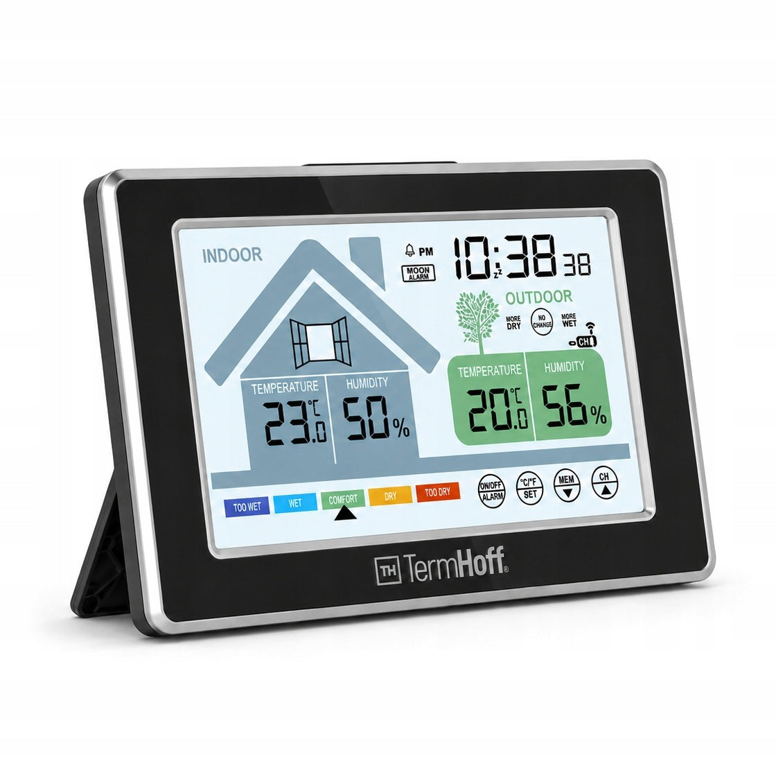 Electronic Weather Station TermHoff + 2 Additional External Sensor Packaging status original