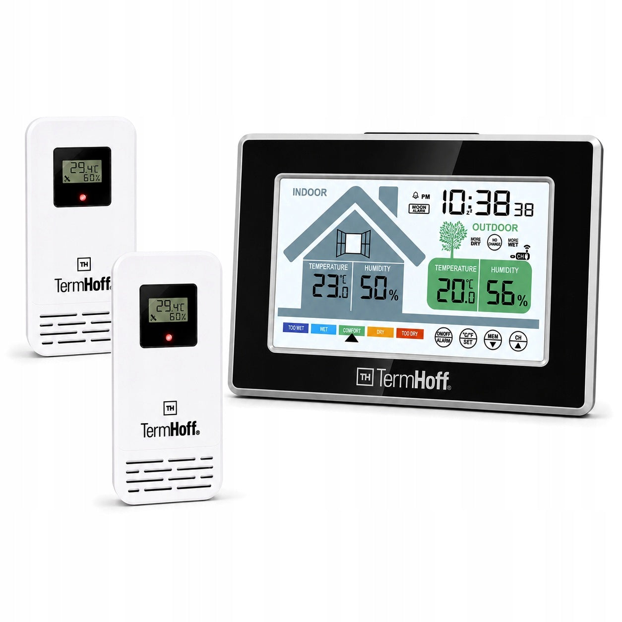 Electronic Weather Station TermHoff + 2 Additional External Sensor