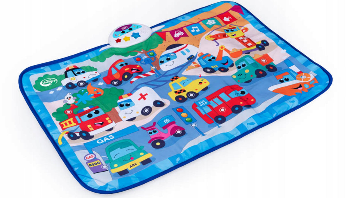 Electronic mat vehicles. Dumel Color multicolor