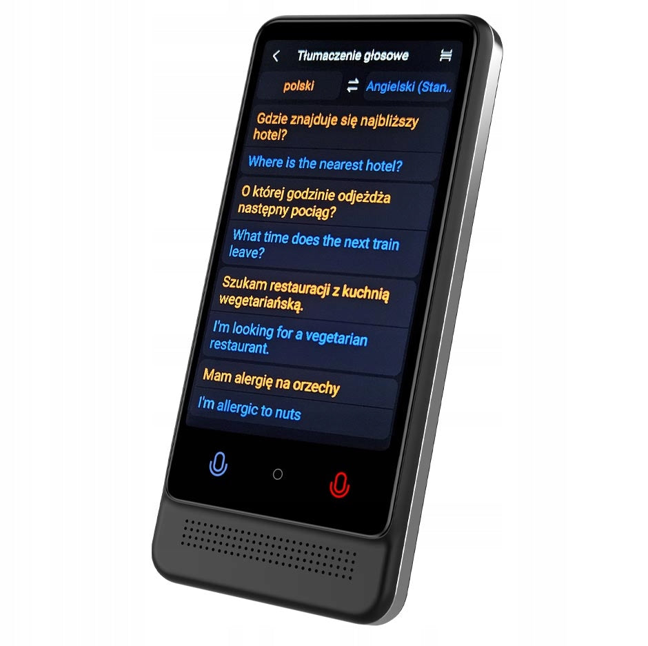 Electronic translator wifi language translator Polish without offline internet Packaging status original