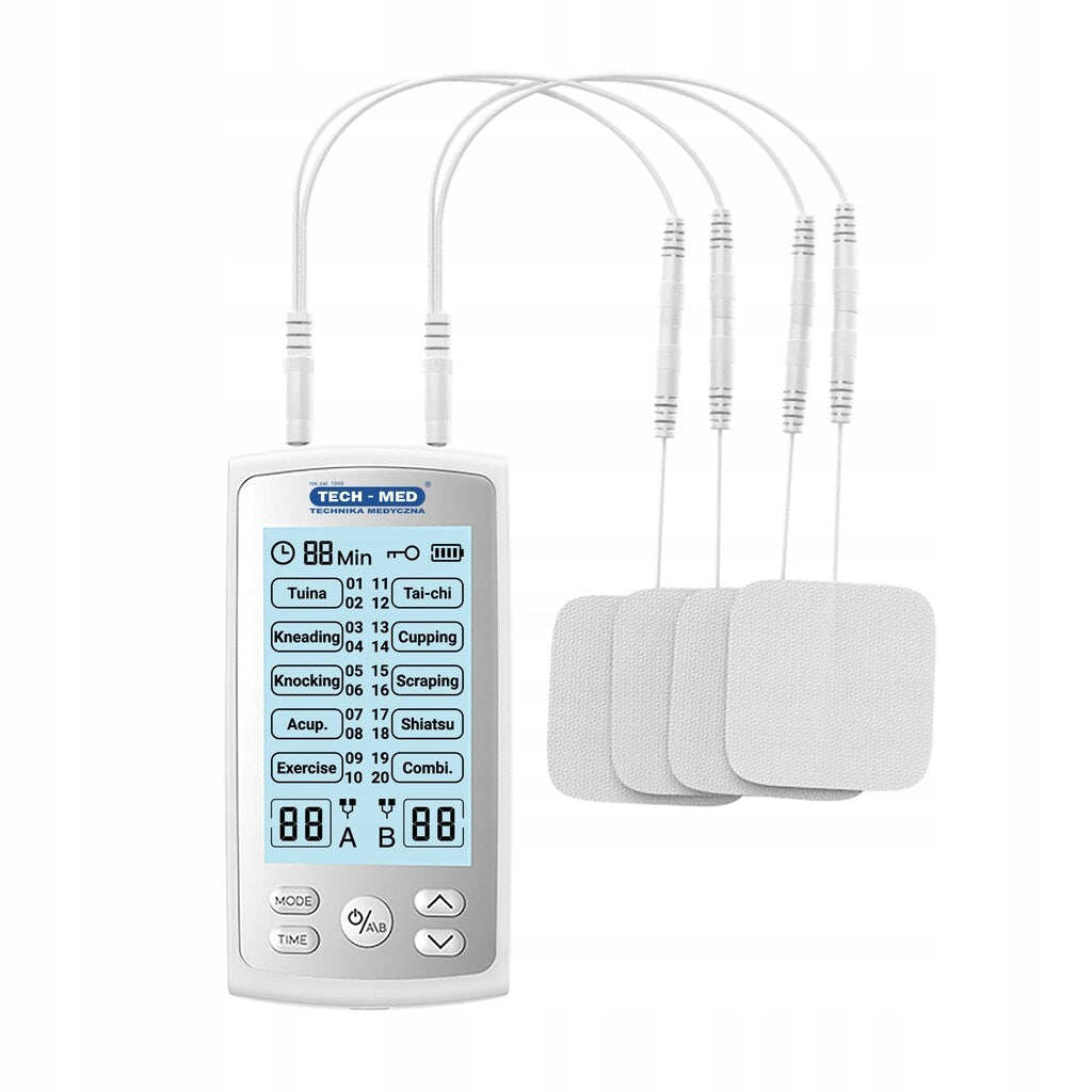 Electrostimulator TENS-camera + 4 Electrodes EAN (GTIN) 5901812545695