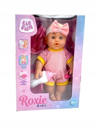 Elefun Roxie Baby doll drinks and pisses