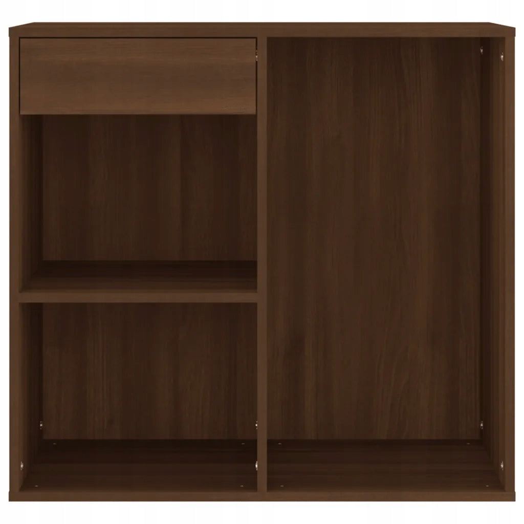 Elegant Cabinet for Cosmetics Brown Oak 80x40x75 cm Brand no brand
