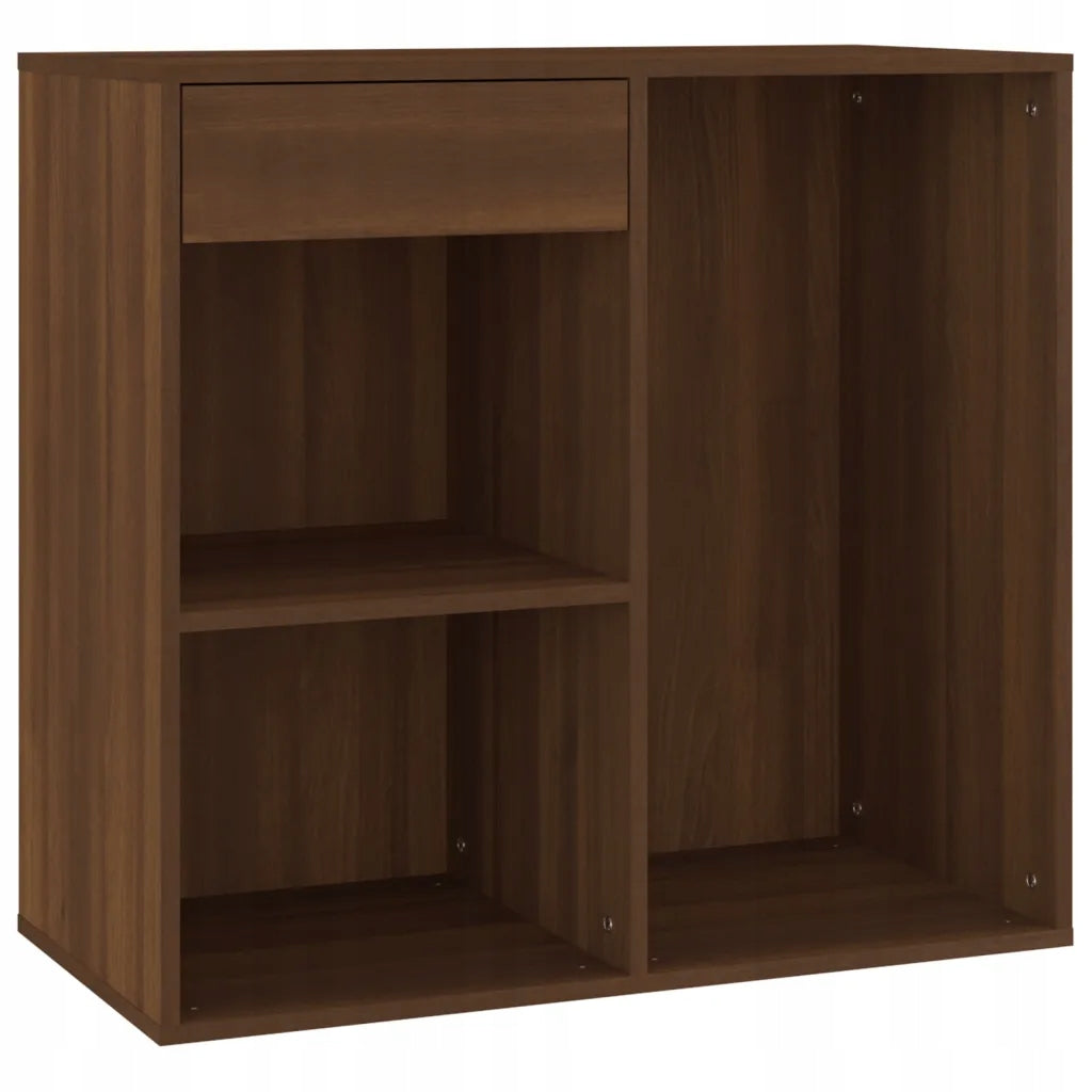 Elegant Cabinet for Cosmetics Brown Oak 80x40x75 cm
