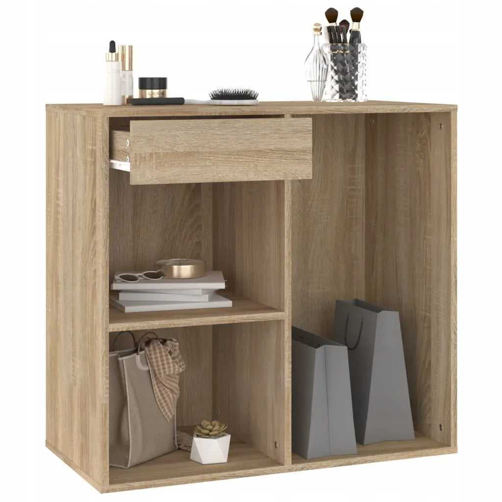 Elegant cabinet for cosmetics 80x40x75 cm sonoma oak Brand no brand