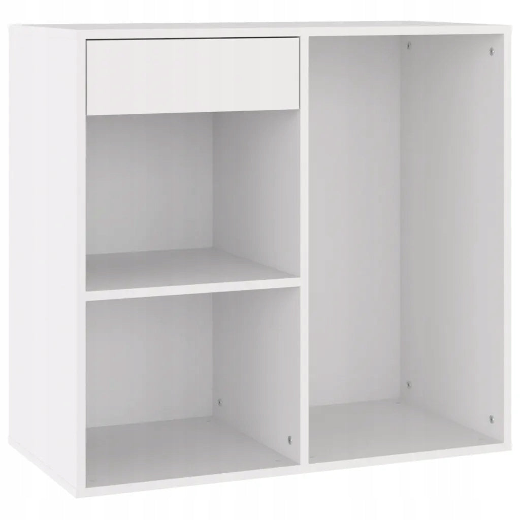 Elegant cabinet for cosmetics white 80x40x75 cm