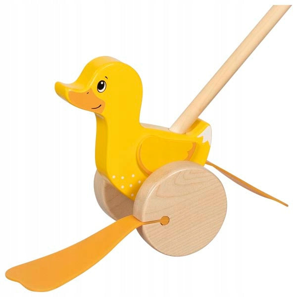 Ella's wooden duck on a stick Goki Goki
