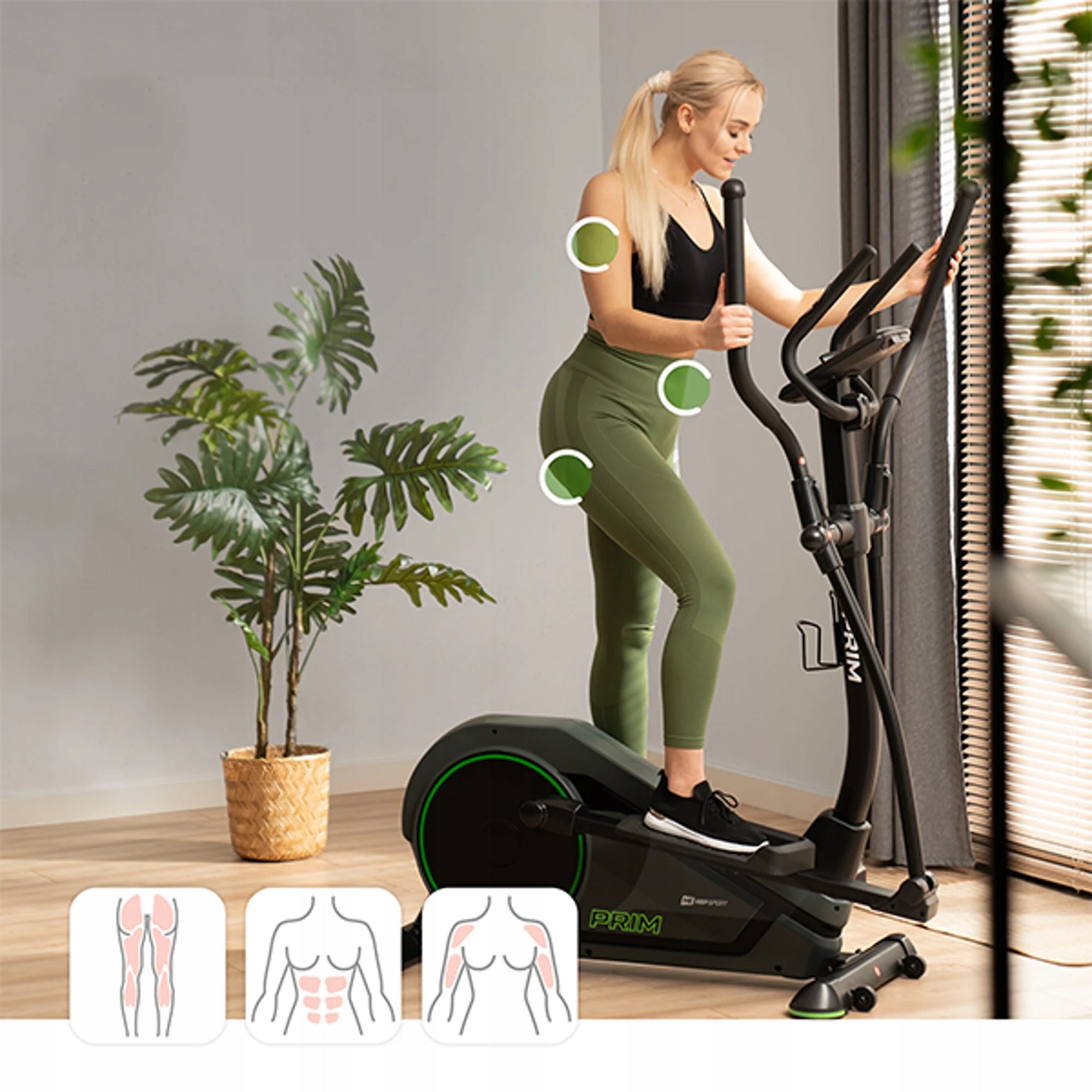 Elliptical Trainer Orbi-trek Electromagnetic Stationary Bike Manufacturer code HS-120C