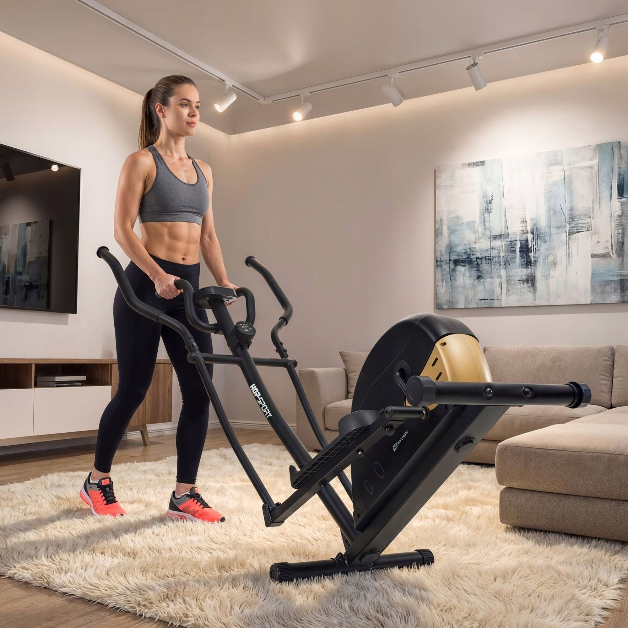 Elliptical Trainer Orbi-trek Magnetic 120kg Bike Training Wheel 9kg Manufacturer code HS-003C
