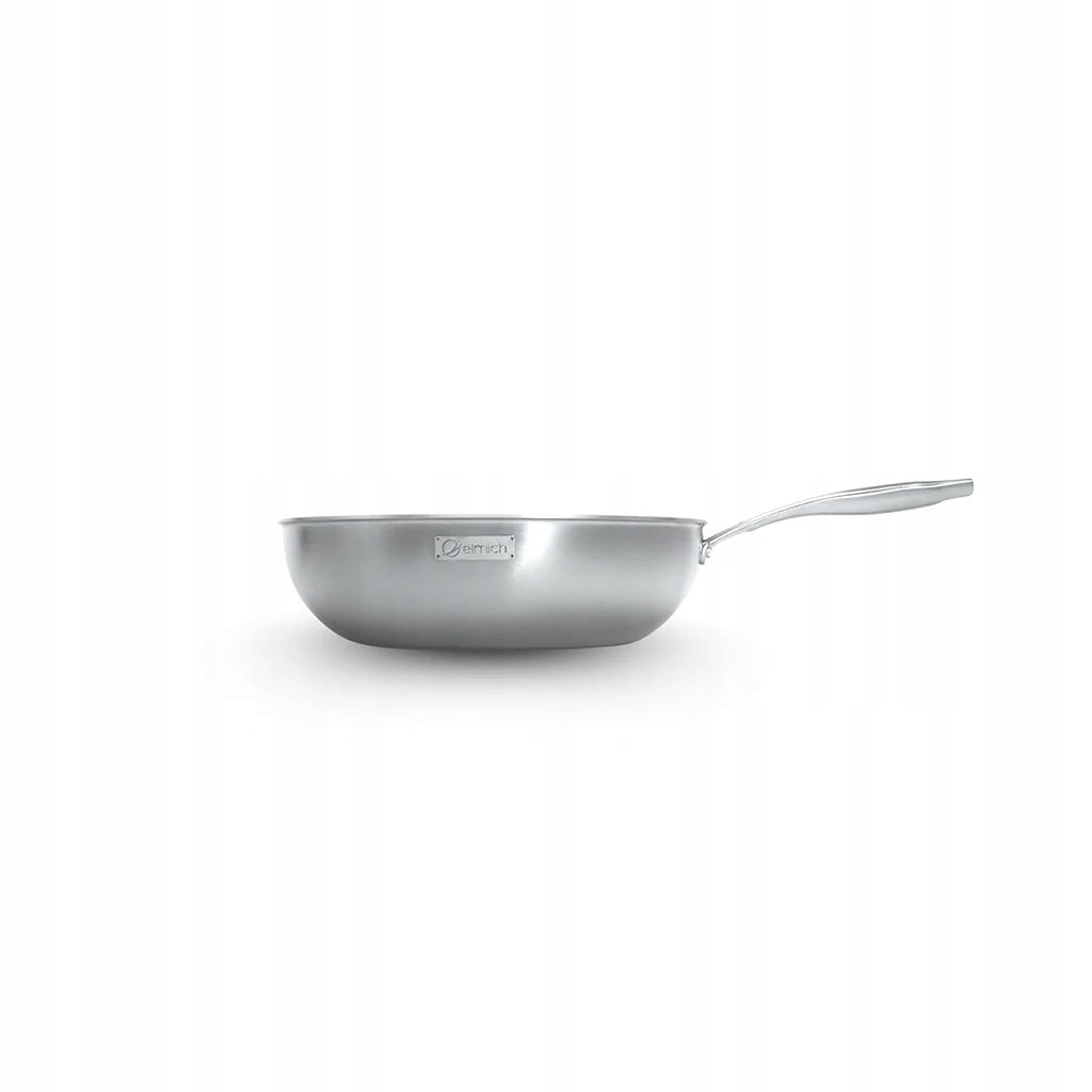 Elmich Nepřilnavá nerezová Wok pánev Tria Ceramic Ø 24 cm Diameter 24 cm
