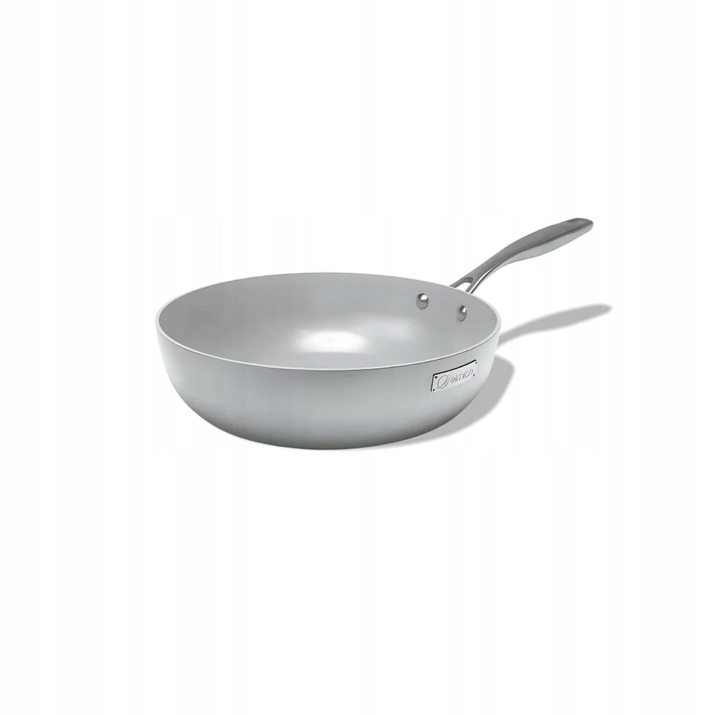 Elmich Nepřilnavá nerezová Wok pánev Tria Ceramic s keramickým povrchem Ø 2