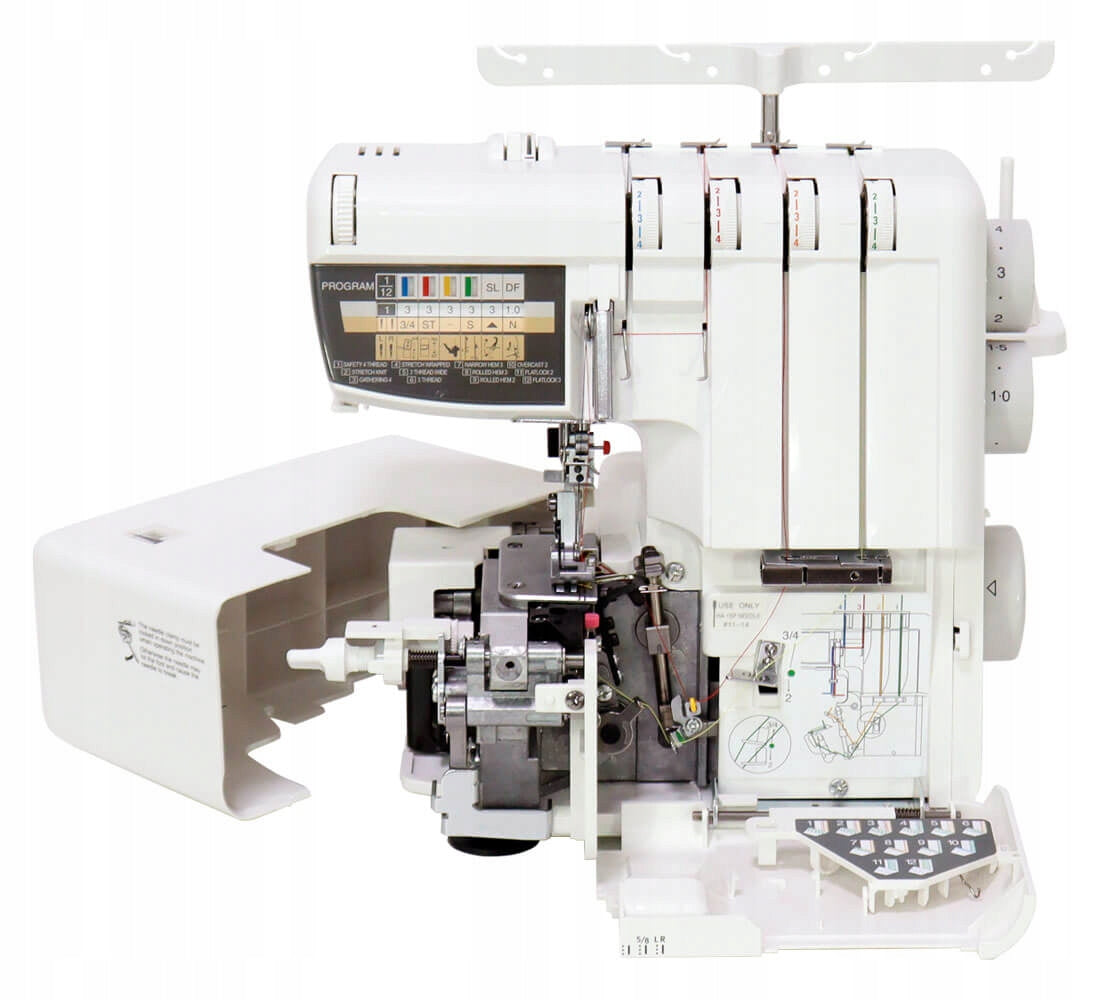 Elna 664 PRO 2, 3, 4 thread home overlock machine + Freebie e-patterns Brand Elna