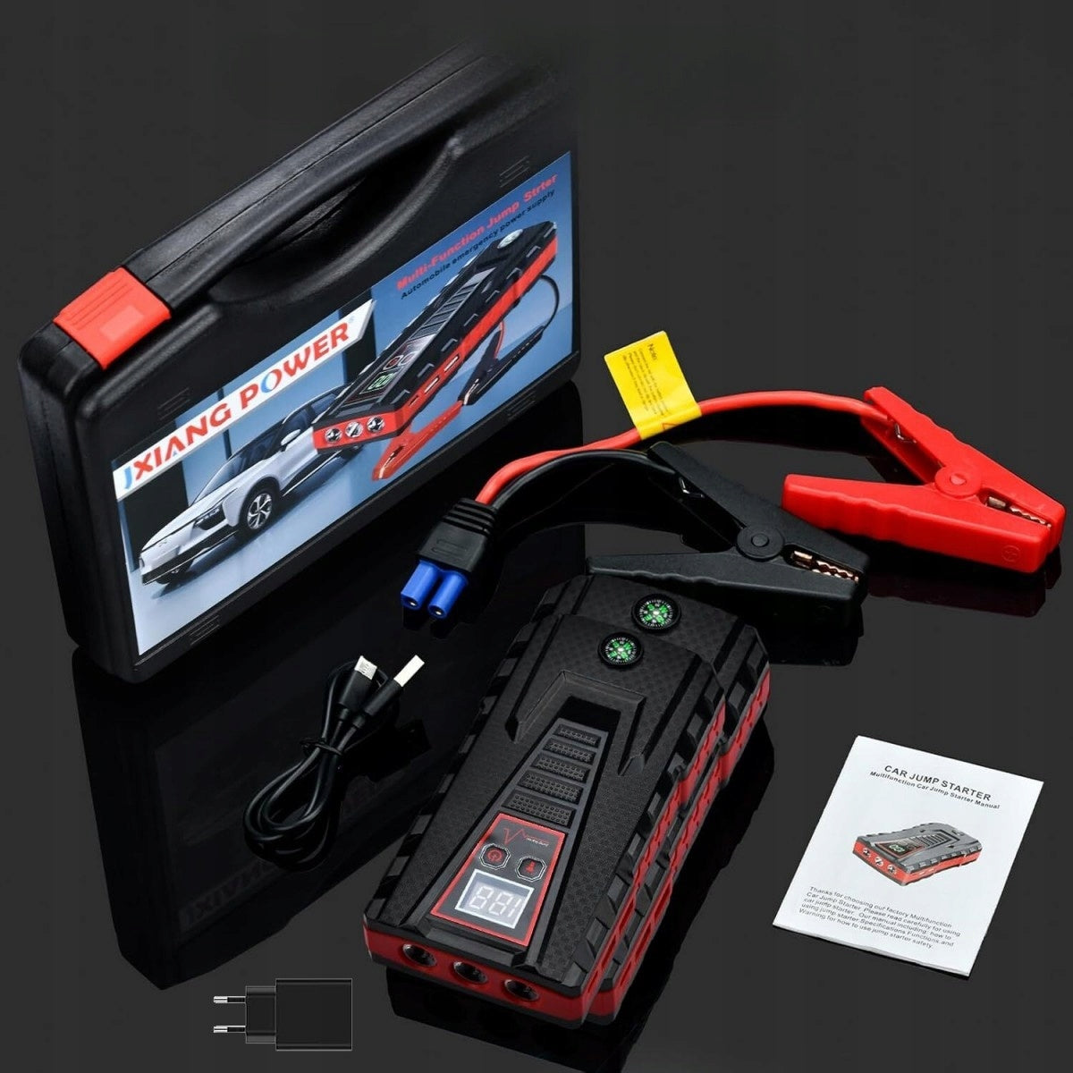 Emergency Car Power Supply Power Bank 99800mAh Car Starter Battery capacity 99800 mAh
