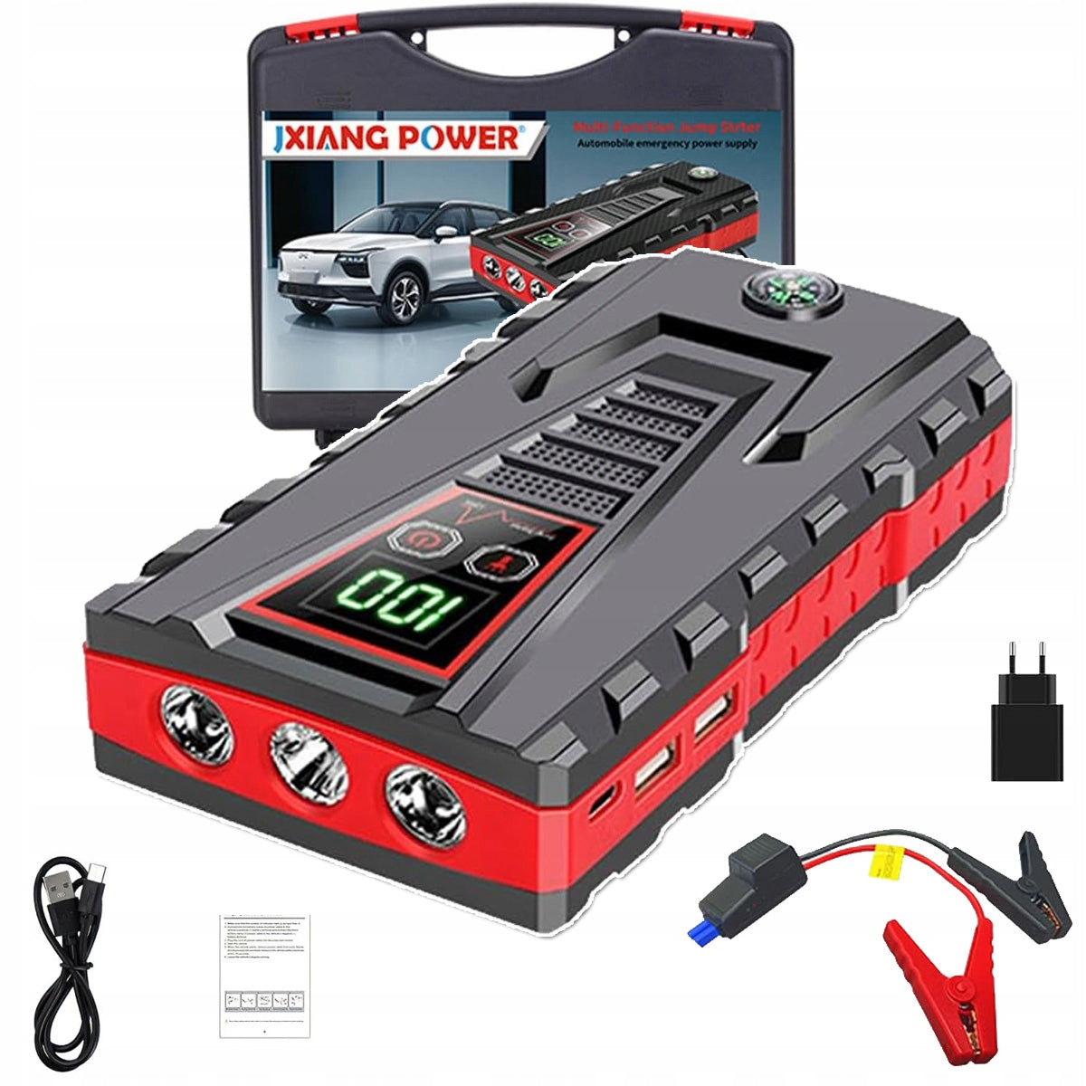 Emergency Car Power Supply Power Bank 99800mAh Car Starter