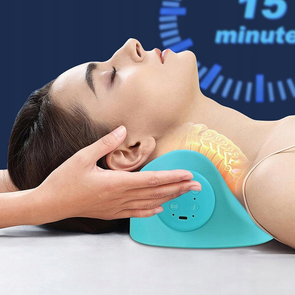 Ems Neck Massager Wireless Battery 1500 Mah Portable For Home And Office Medical device no
