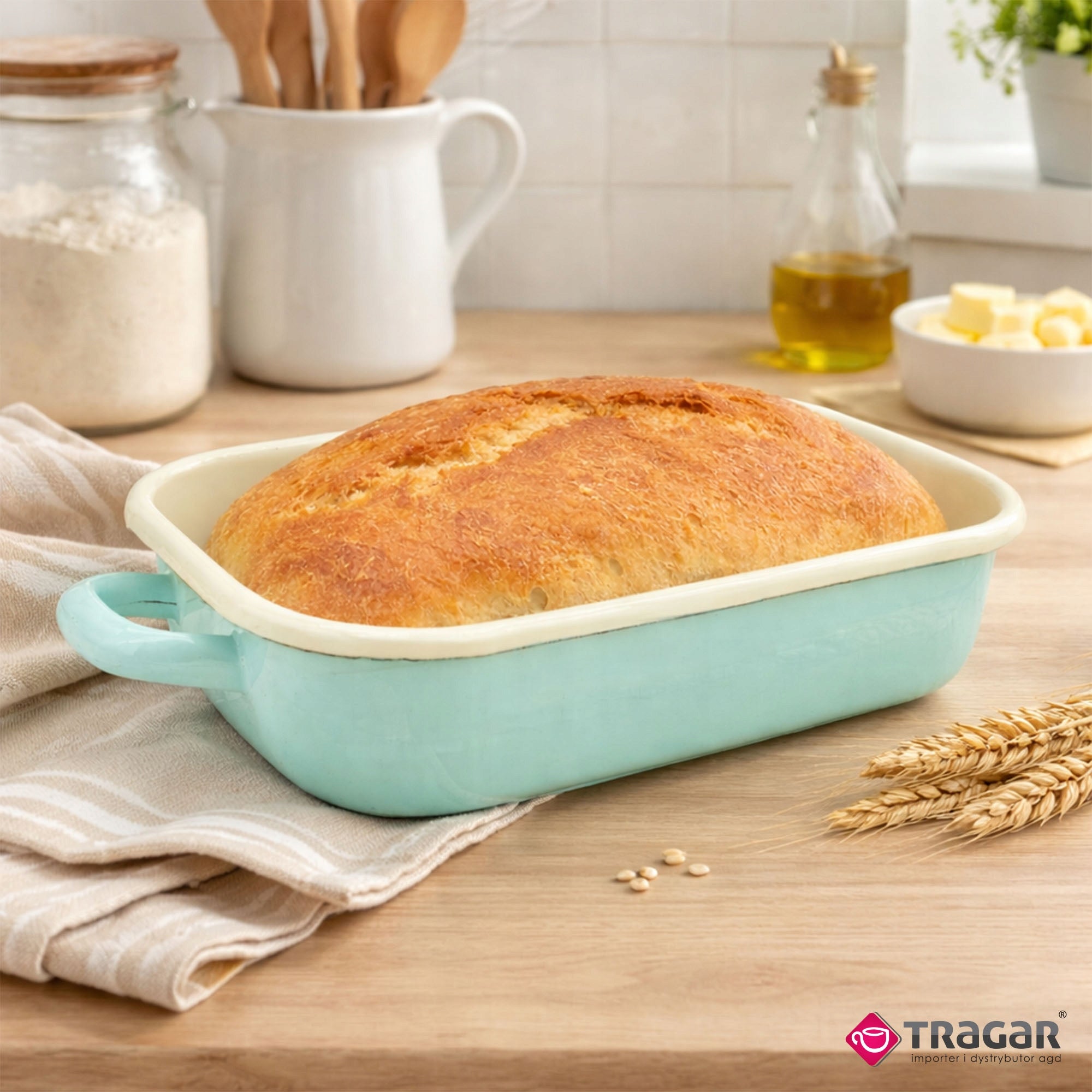 Enameled Brittany 3,4 L with Handles Heat Resistant for Casseroles 32cm Brand Enger