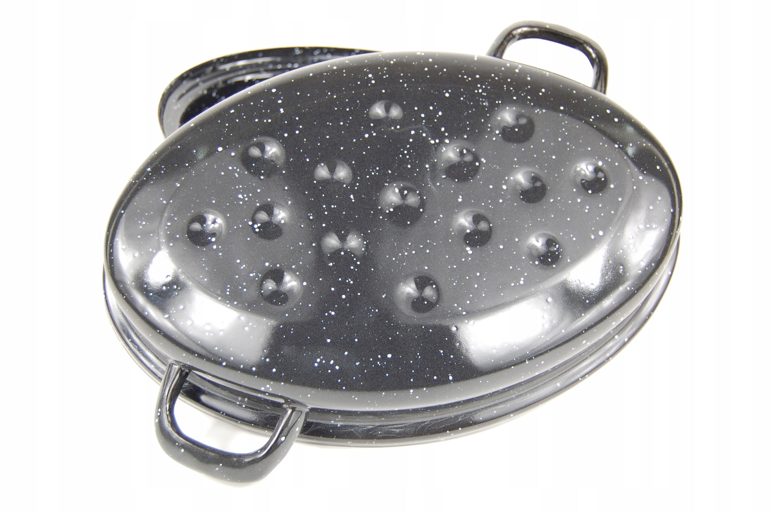 Enameled Brittany Elo-Pol For Oven 6,5 l stew lovebirds 34cm Capacity 6.5 l