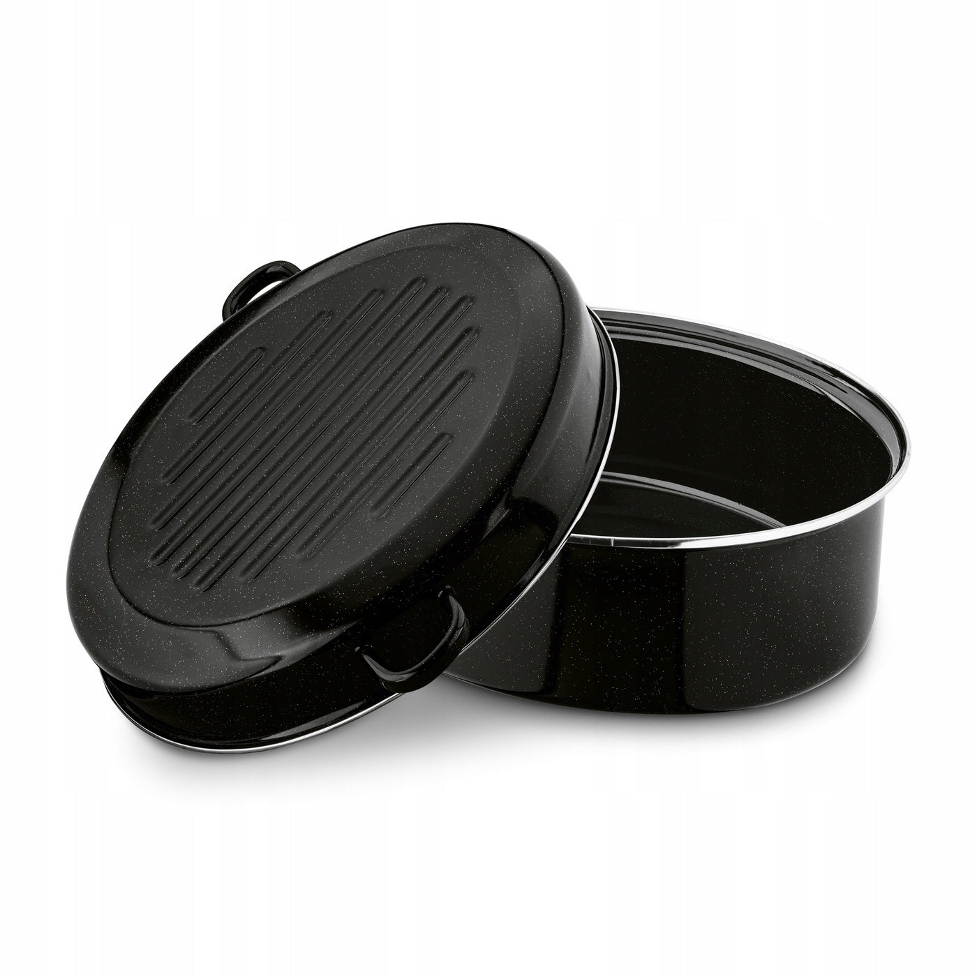 Enameled POT for Frying BAKING GRILL Oval Tadar 42cm Brand Tadar
