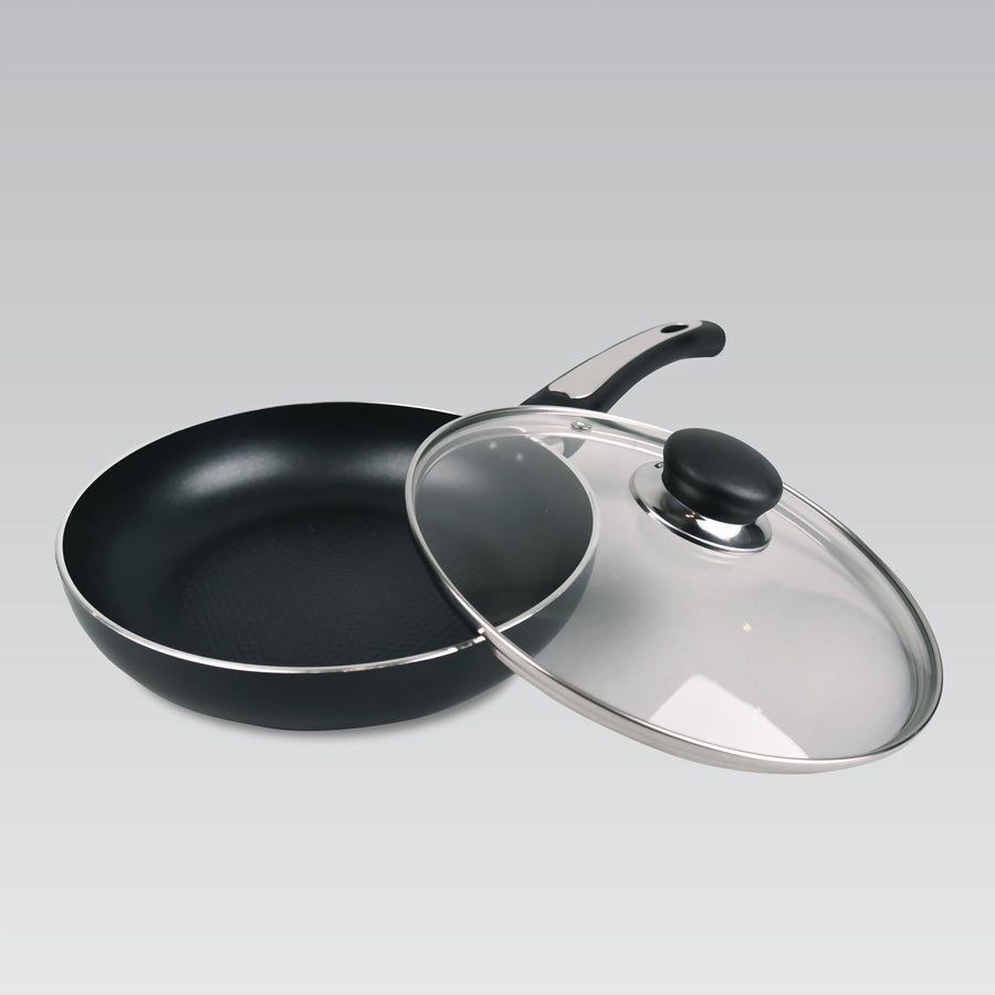 Enameled Pan with lid NON-STICK 24cm | Maestro MR-1203-24 Manufacturer code MR 1203-24