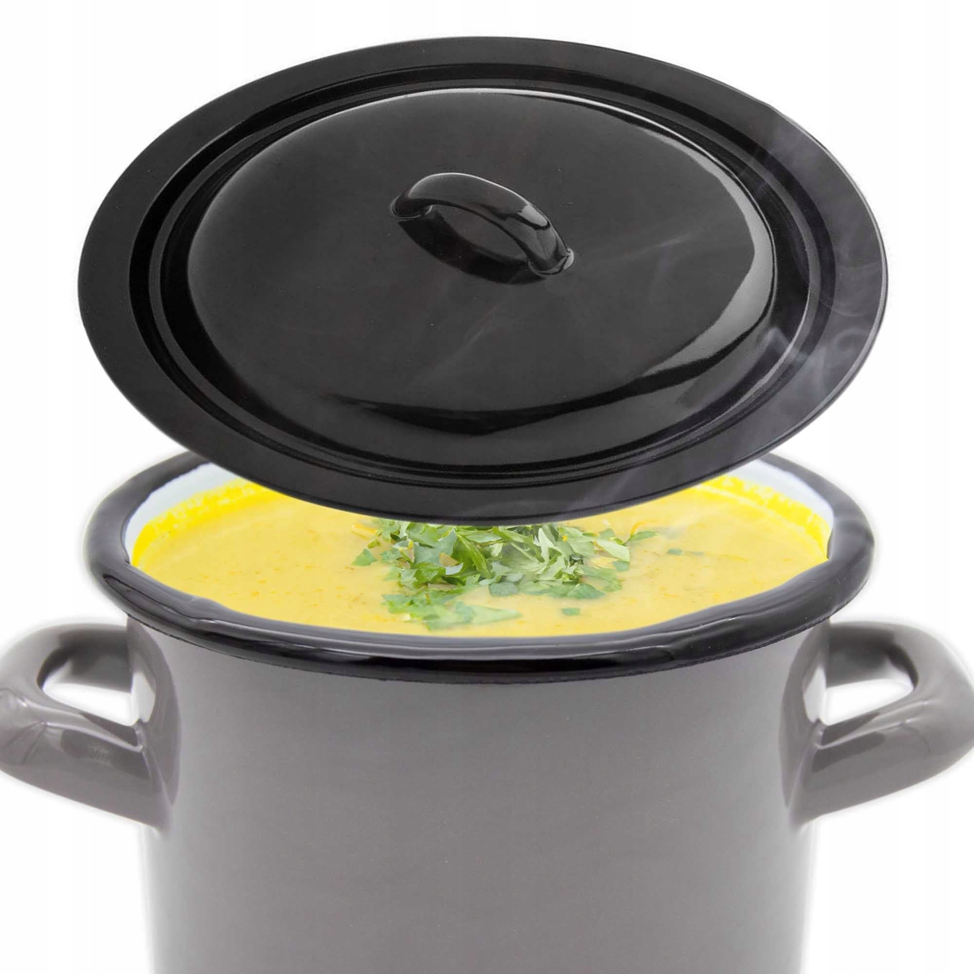 Enameled lid 20 CM pot cover saucepan black cover Kind lid