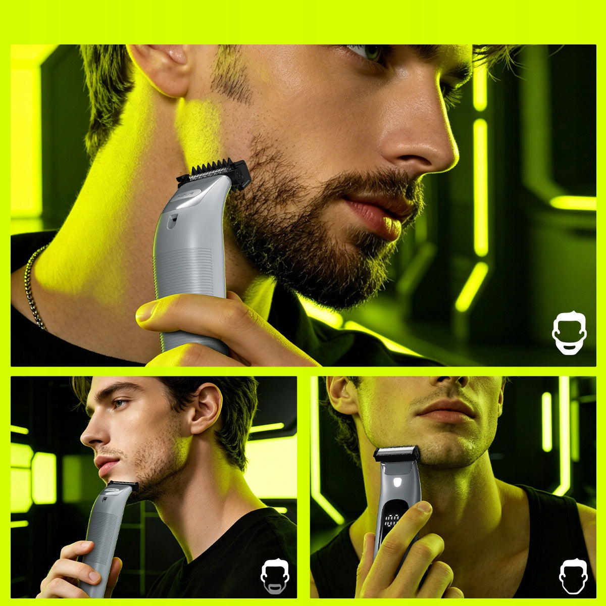 Enchen Spark 8 Body Beard Trimmer Waterproof Shaver with Display Manufacturer code Spark 8 Trymer