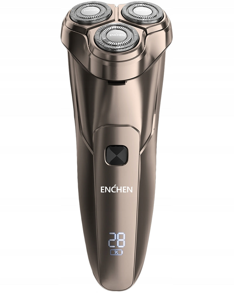 Enchen Steel 3S Men's Electric Shaver Batteries included no