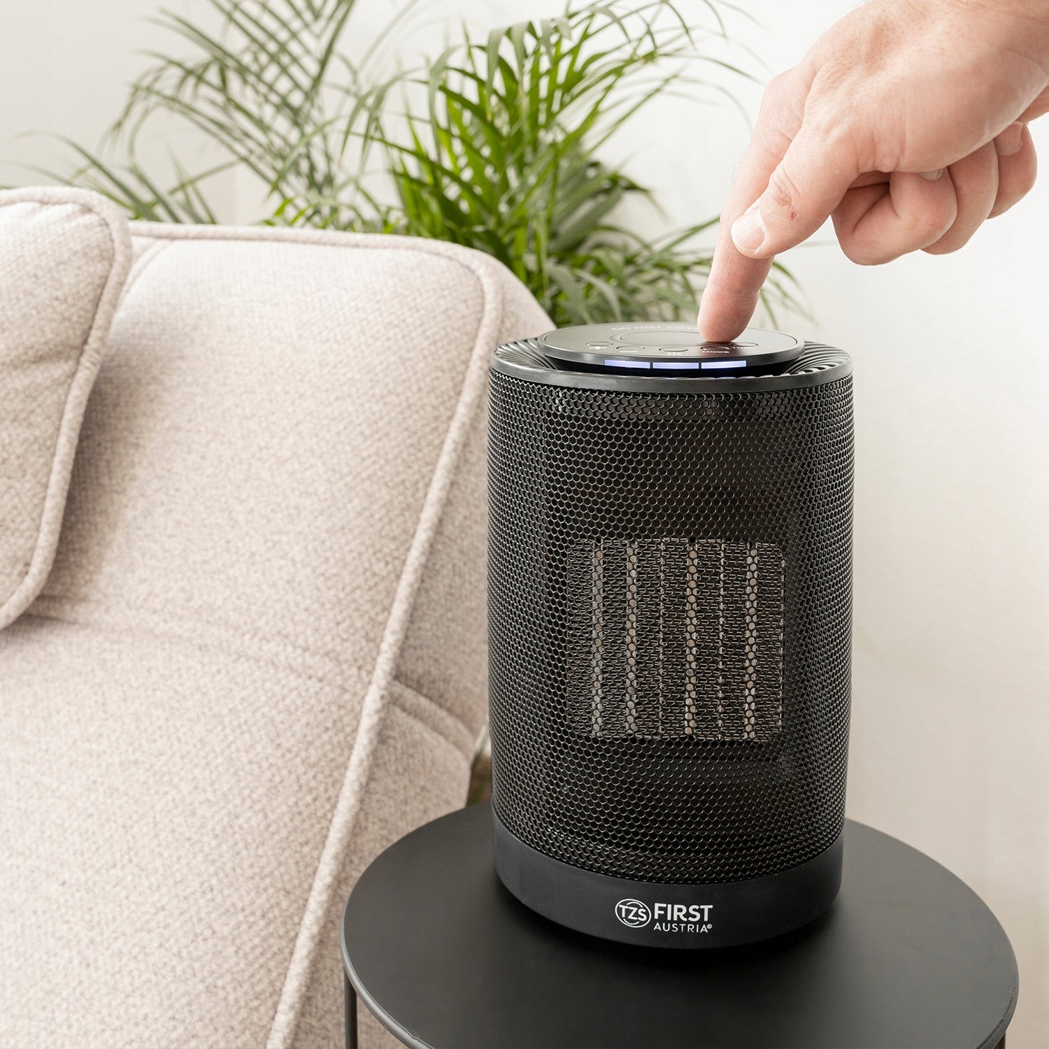 Energy Saving Ceramic Heater TZS First Austria With Timer 1200W Manufacturer code 5565-2
