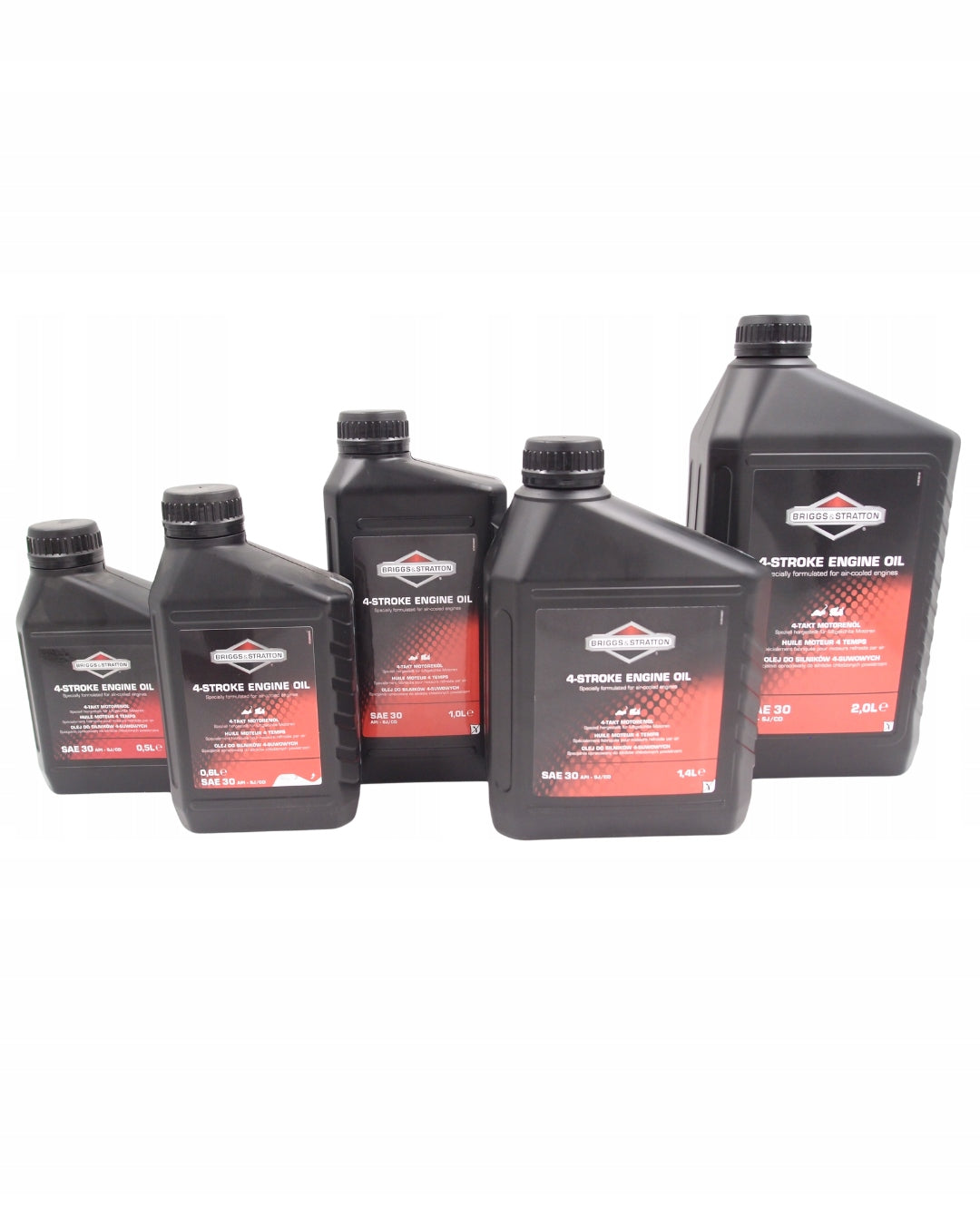 Engine oil Briggs&Stratton SAE 30, 2 l for 4 stroke engines, original Manufacturer code 100008E