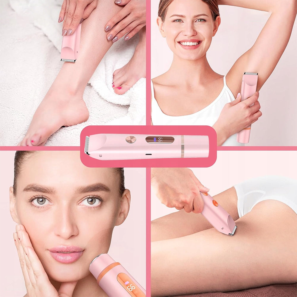 Epilator BEDEE 2in1 Cordless Bikini Shaver Women Waterproof Pink Medical device no