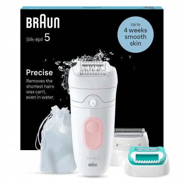 Epilator BRAUN Silk Epil SE5-050 White-pink Manufacturer code SE5-050