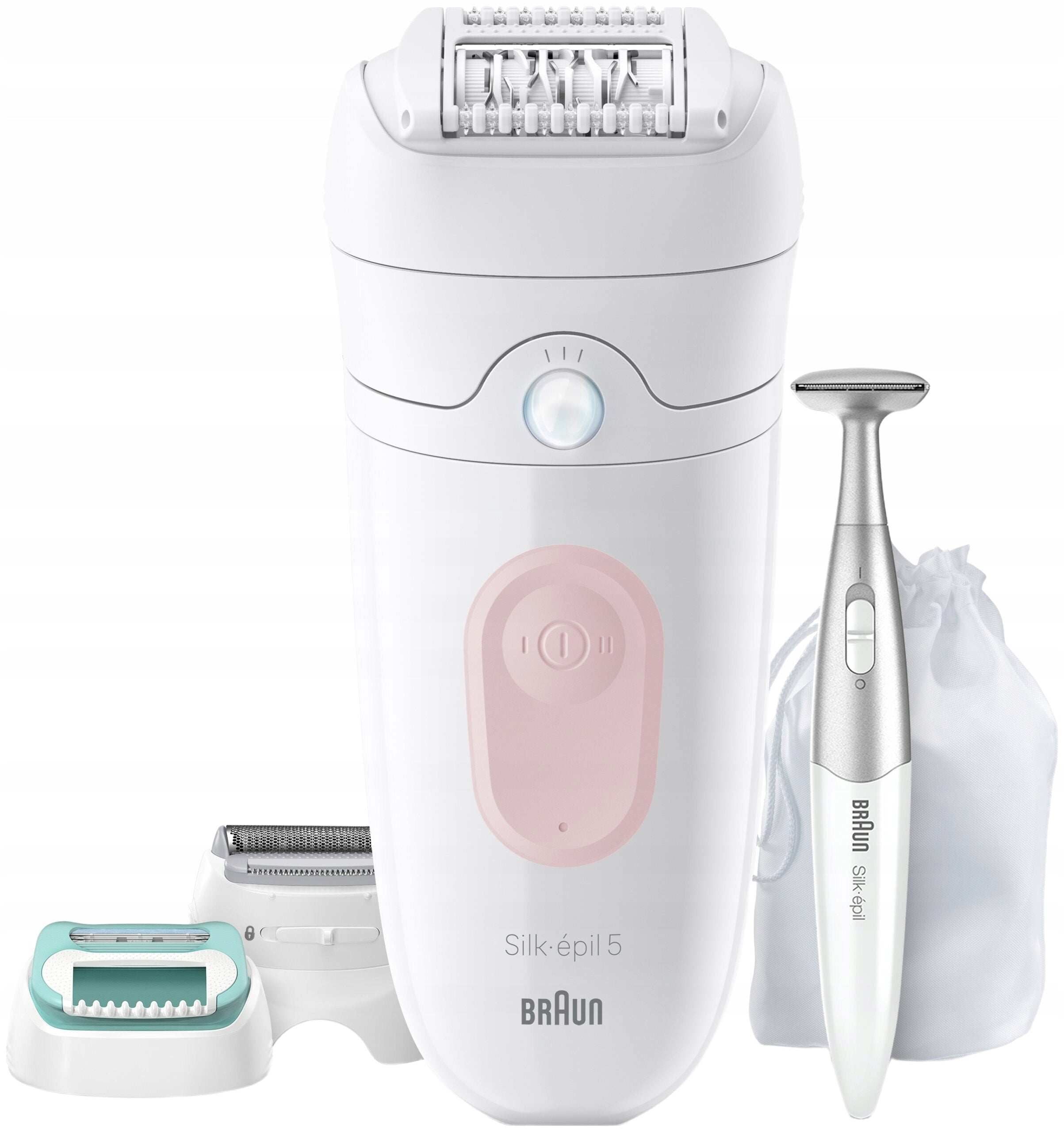 Epilator BRAUN Silk-epil 5 5-251 Bikini Legs Face Dominant color white