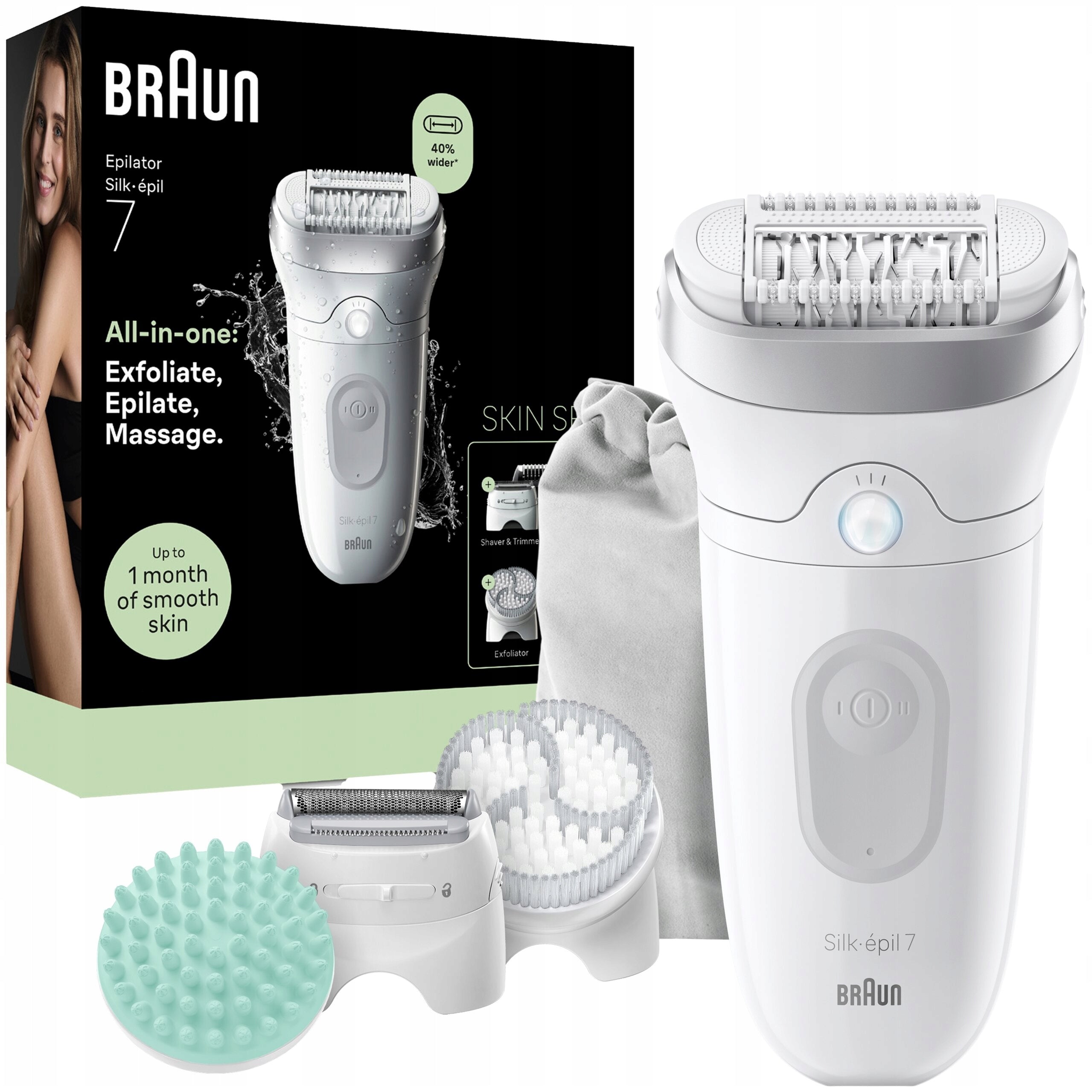 Epilator BRAUN Silk-epil 7 7-081 Legs Model SE7-081