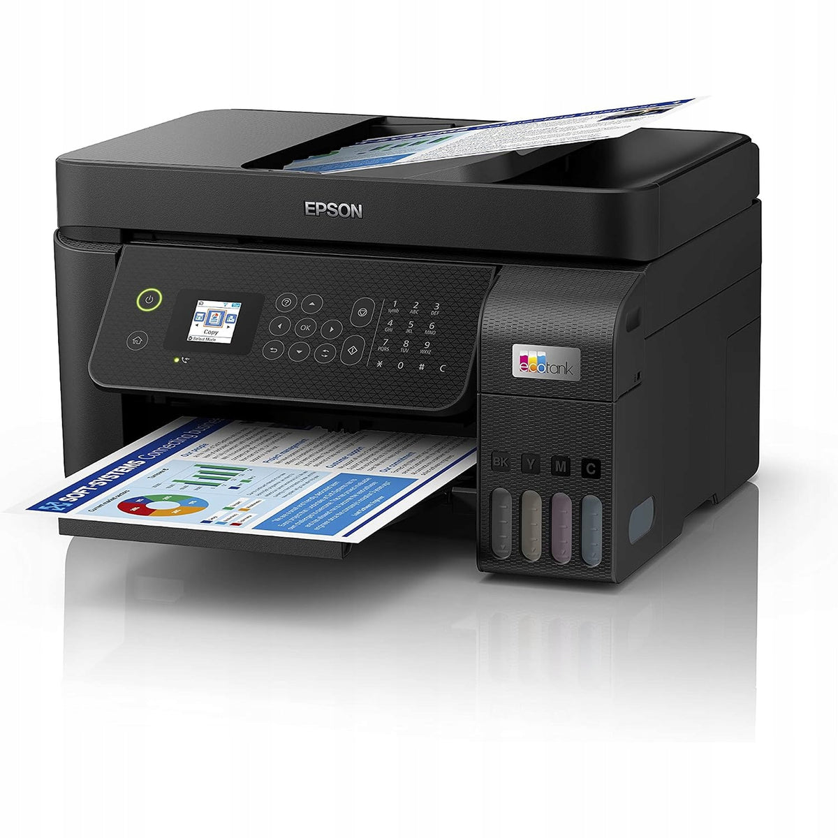 Epson ET-4800 Inkjet A4 Multifunction Printer WiFi Fax ADF Ethernet Manufacturer code C11CJ65402