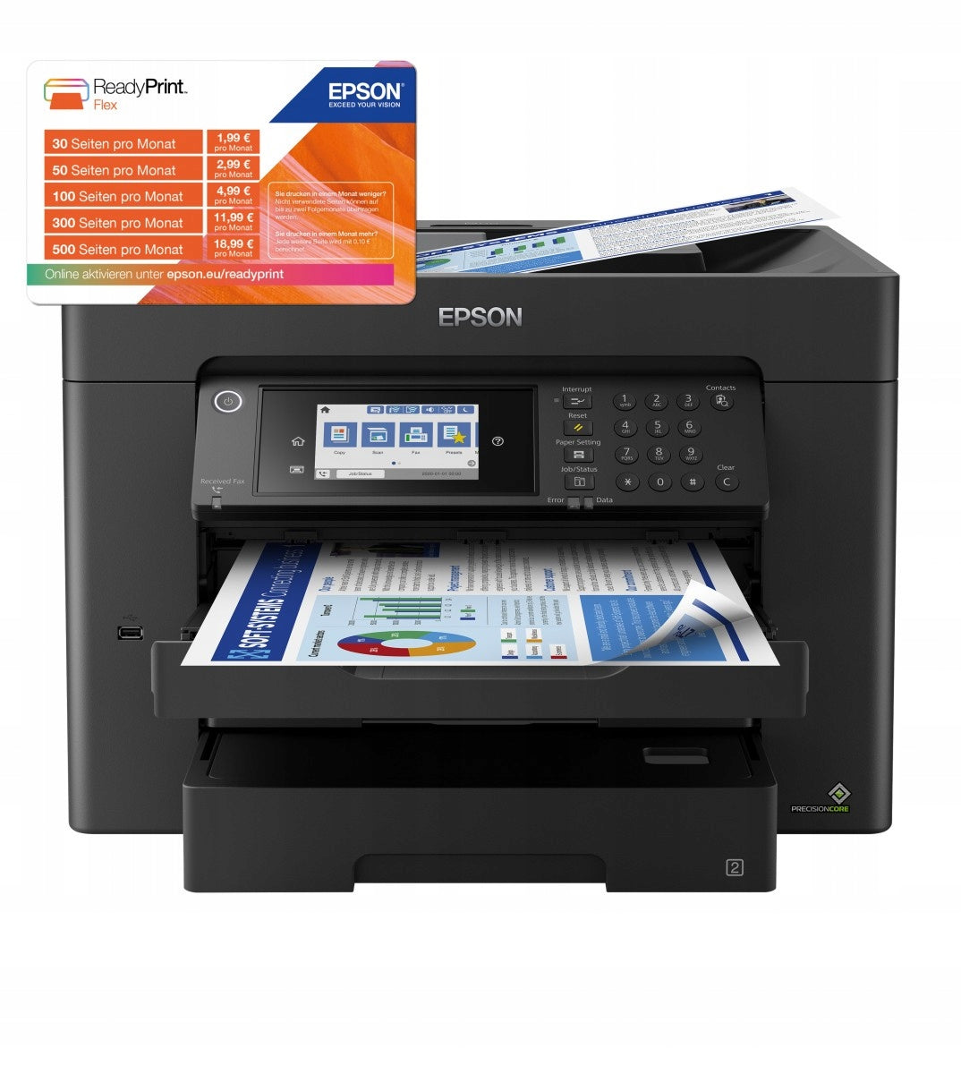 Epson WorkForce WF-7840DTWF - inkjet multifunction device Brand Epson