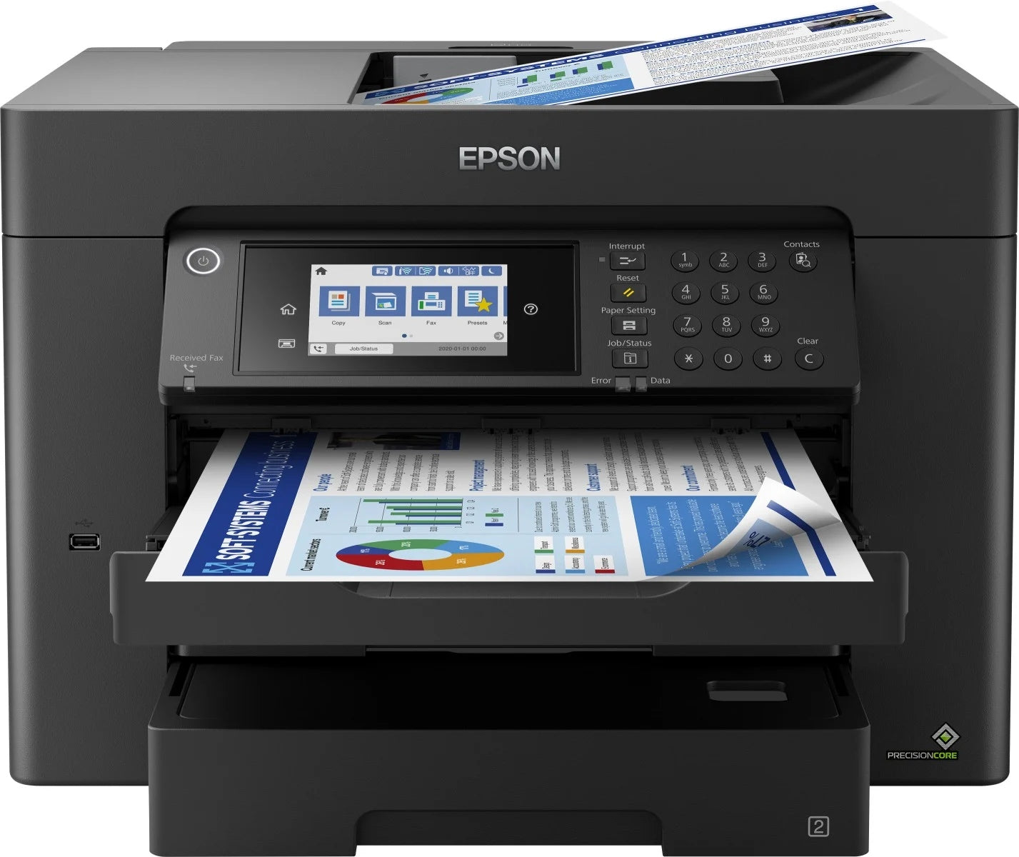 Epson WorkForce WF-7840DTWF - inkjet multifunction device Manufacturer code C11CH67402