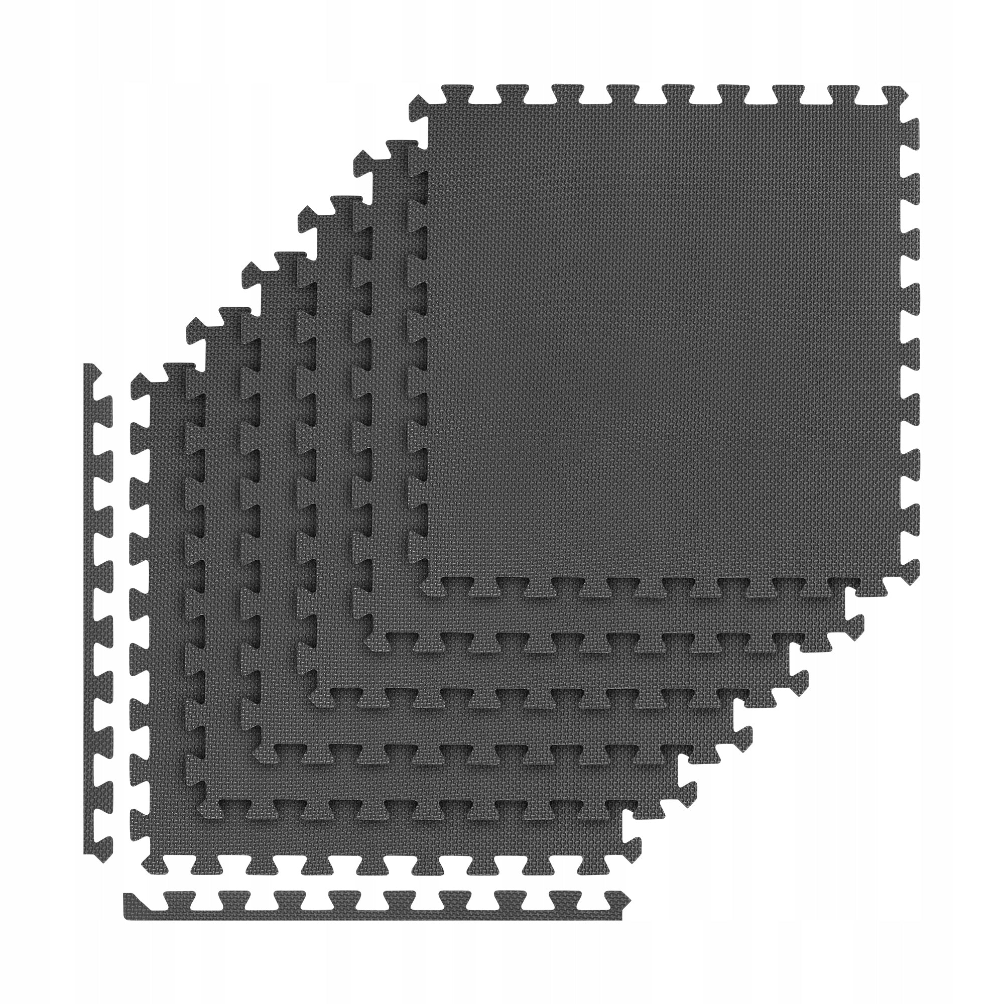 Equipment mat Rebel puzzle 180x120 cm black 6 pcs. + 12 edging Brand Rebel
