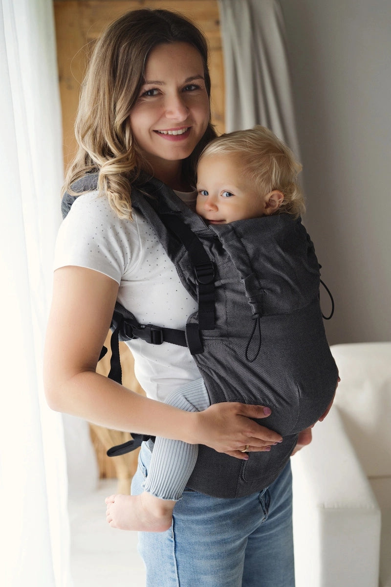 Ergonomic Baby Carrier Prime Little Frog Slate Moonstone Packaging status original