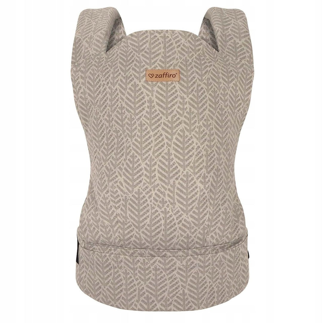 Ergonomic carrier City Zaffiro Leaves beige