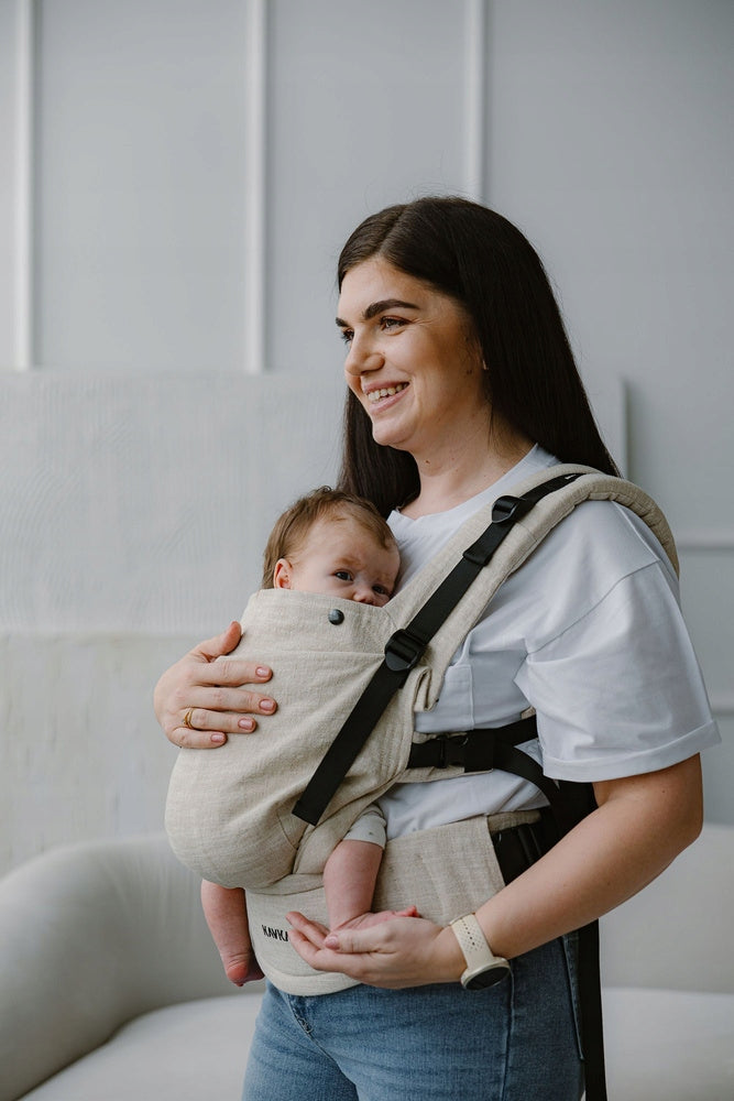 Ergonomic carrier Kavka MultiAge Pro: Papyrus Linen Brand Kavka