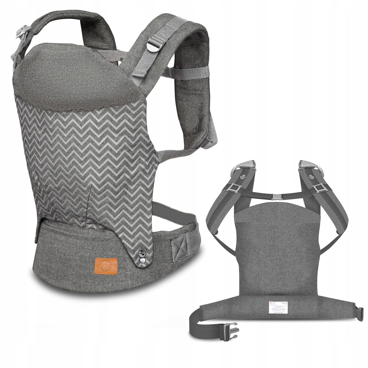 Ergonomic carrier Lionelo Margareet grey EAN (GTIN) 5902581658036