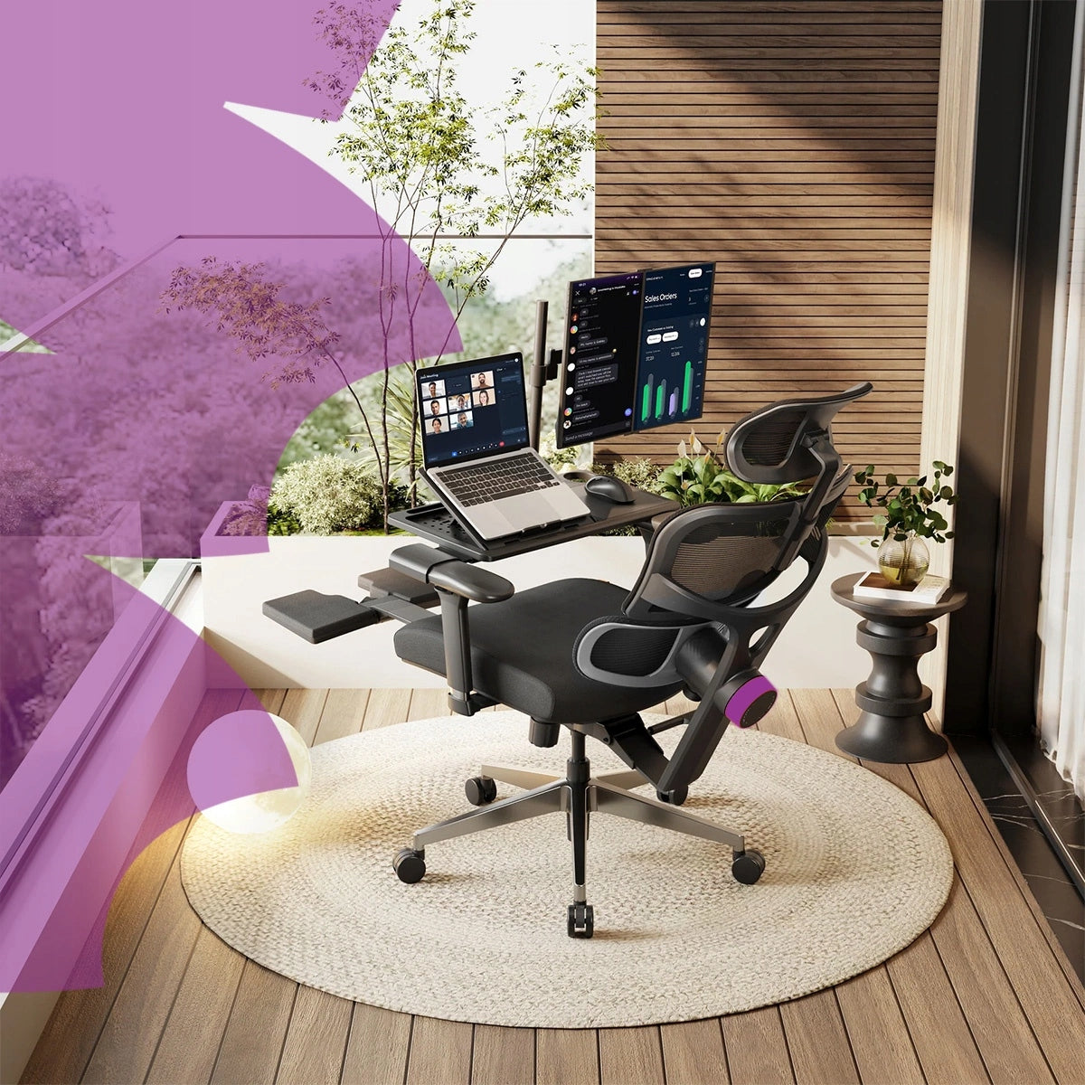 Ergonomic office chair ADJUSTABLE 136kg Spacetronik swivel black Brand Spacetronik