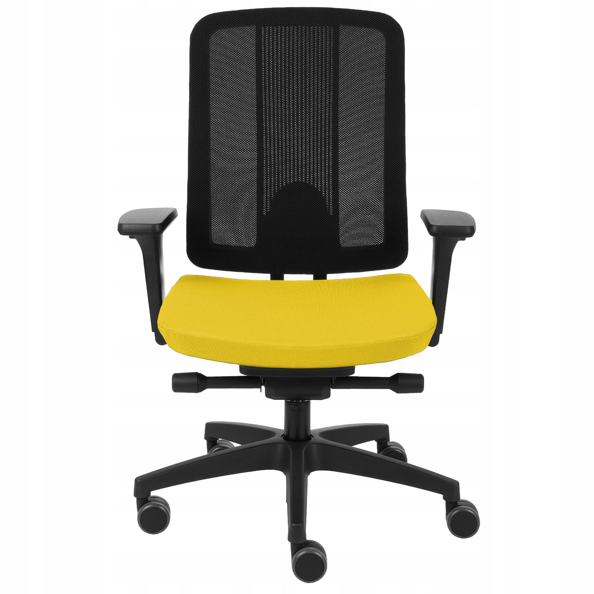 Ergonomic swivel chair for children for desk ErgoJunior Yellow Manufacturer code ErgoJunior BS Black R10 N07