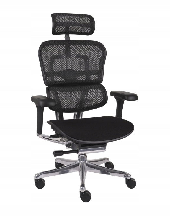 Ergonomic swivel office chair Ergohuman 2 Elite fabric Black