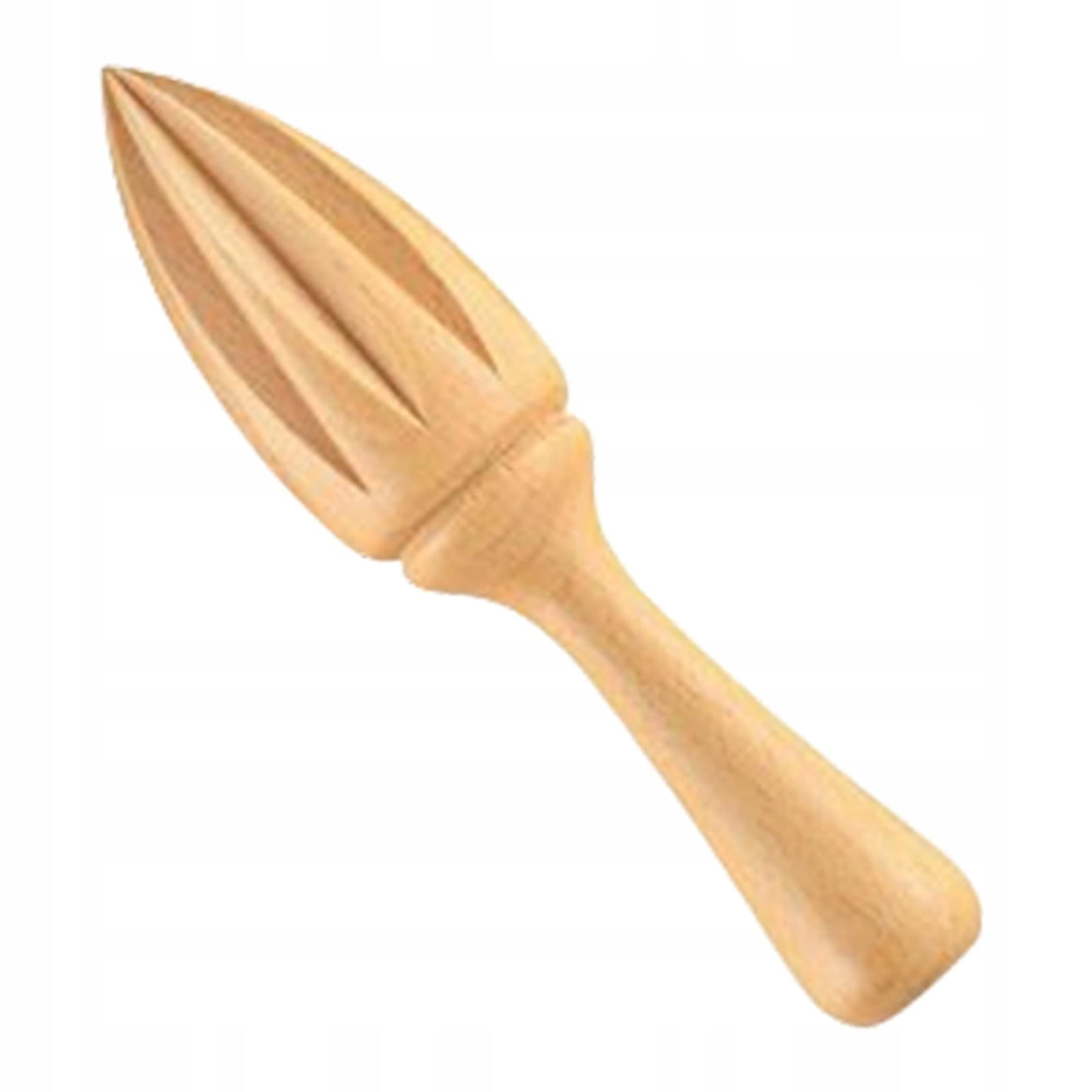 Ergonomically Manual Juice Squeezer Beechwood Fruit Durable Citrus for Bar