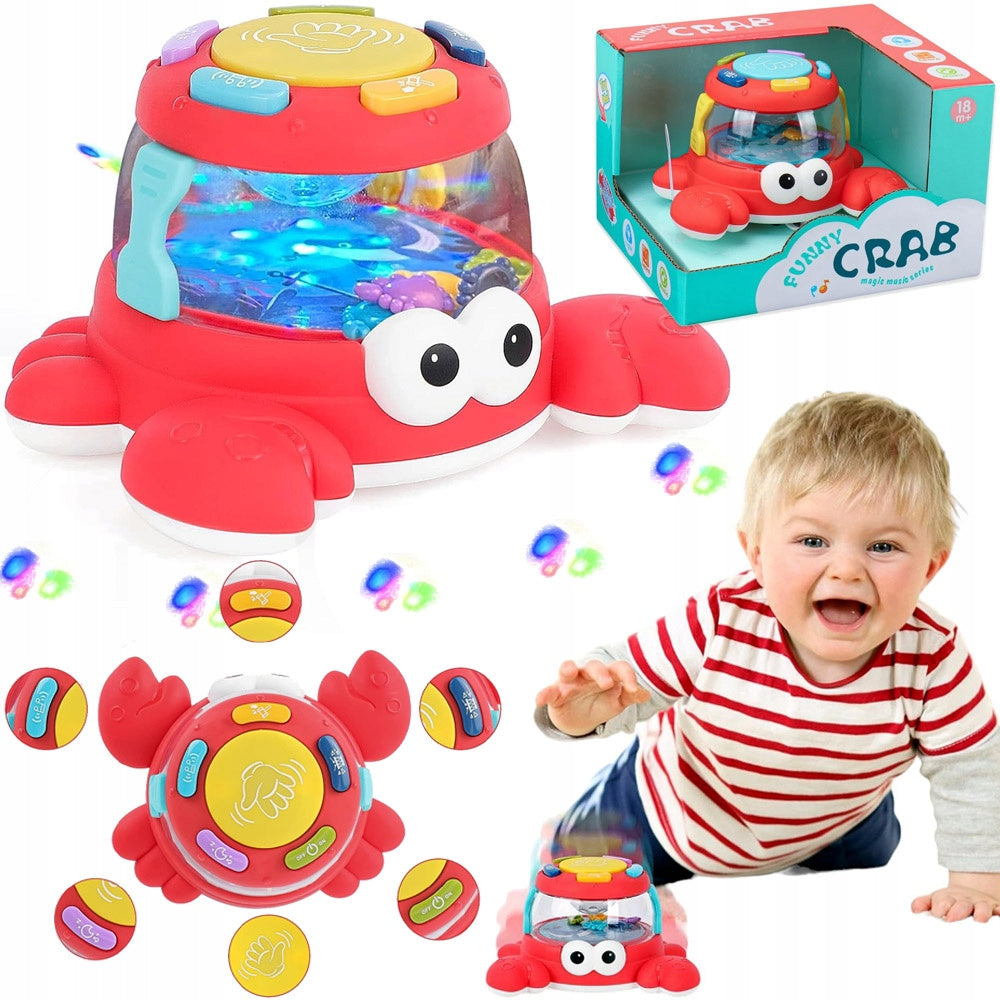 Escape Crab Crawling Toy With SOUND AND LIGHT Crawling