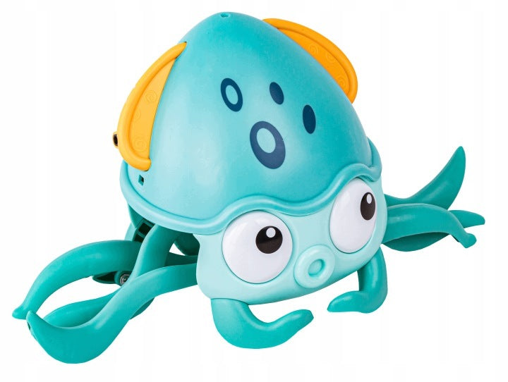Escape Octopus Interactive LED USB Crawling Toy Music Packaging status original