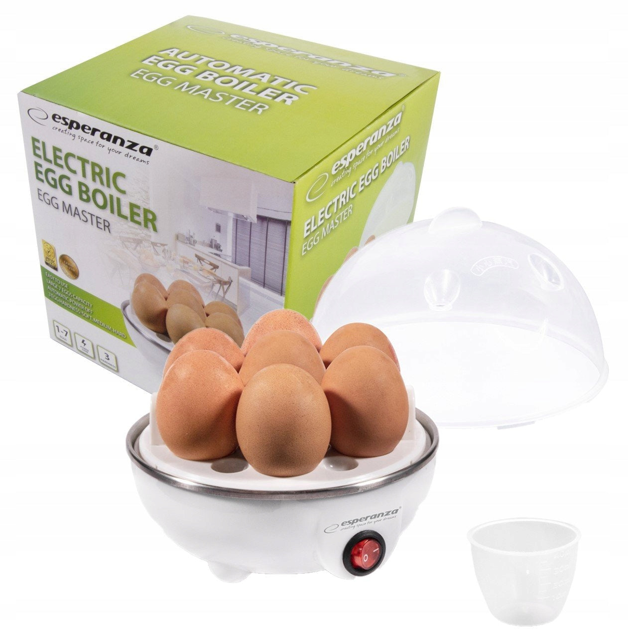 Esperanza EGG MASTER for 7 eggs 350W automatic