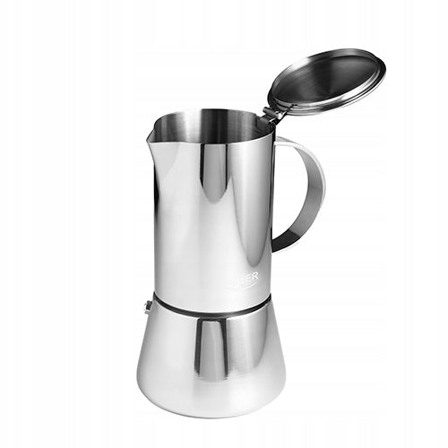 Espresso Coffee Maker 6 CUPS - 350ml STAINLESS STEEL Manufacturer code AD4419